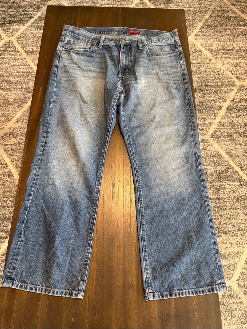 Apt.‎ 9 Men's Light Blue Relaxed Straight Jeans